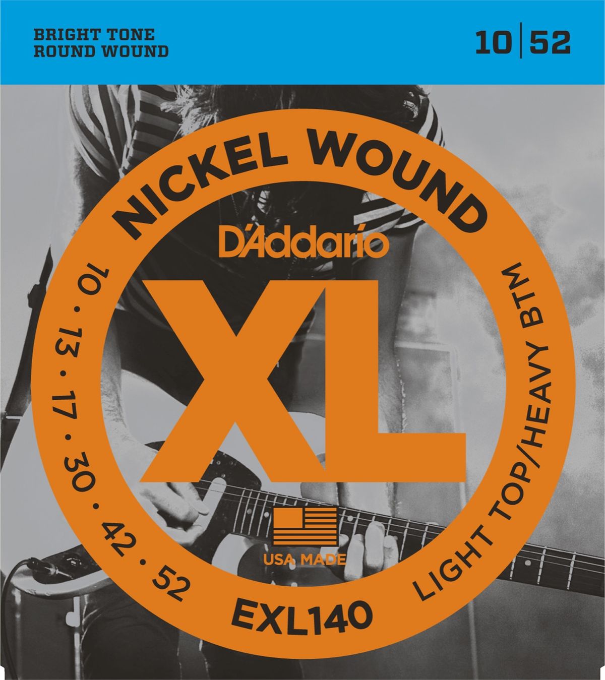 D'Addario EXL140 0.10 - 0.52