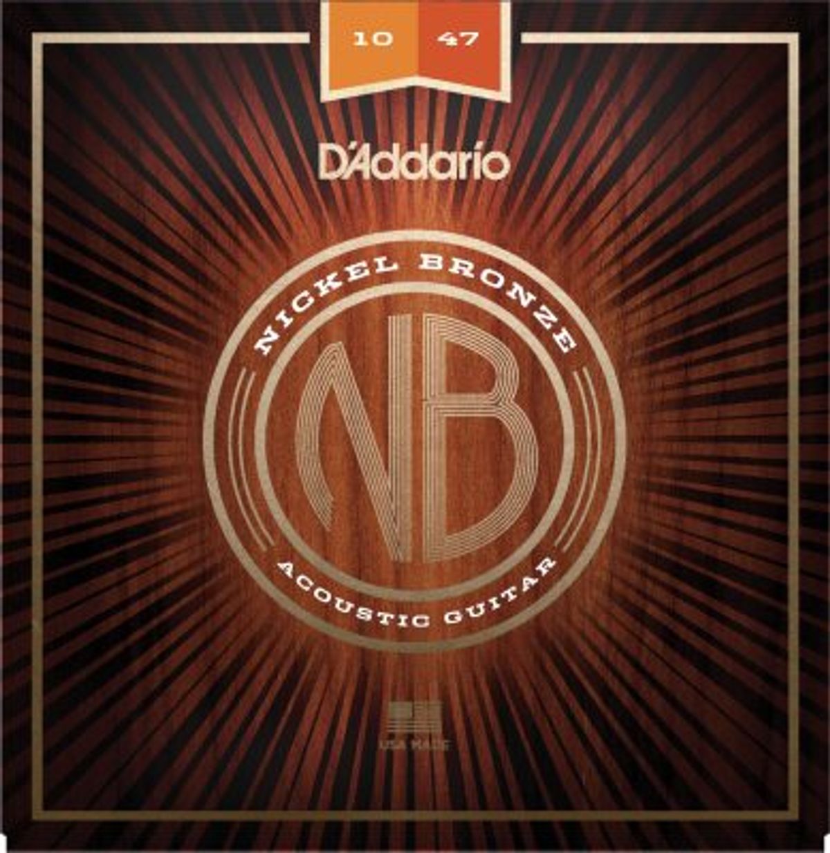 D'Addario NB1047 Nickel Bronze 10-47