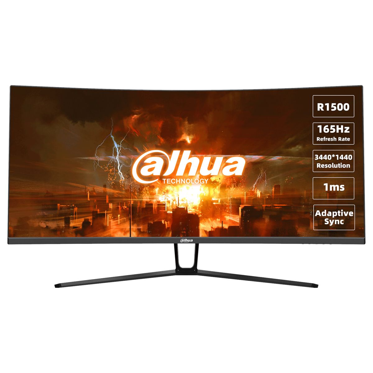 Dahua 34" WQHD 21 9 Curved 165Hz 1ms