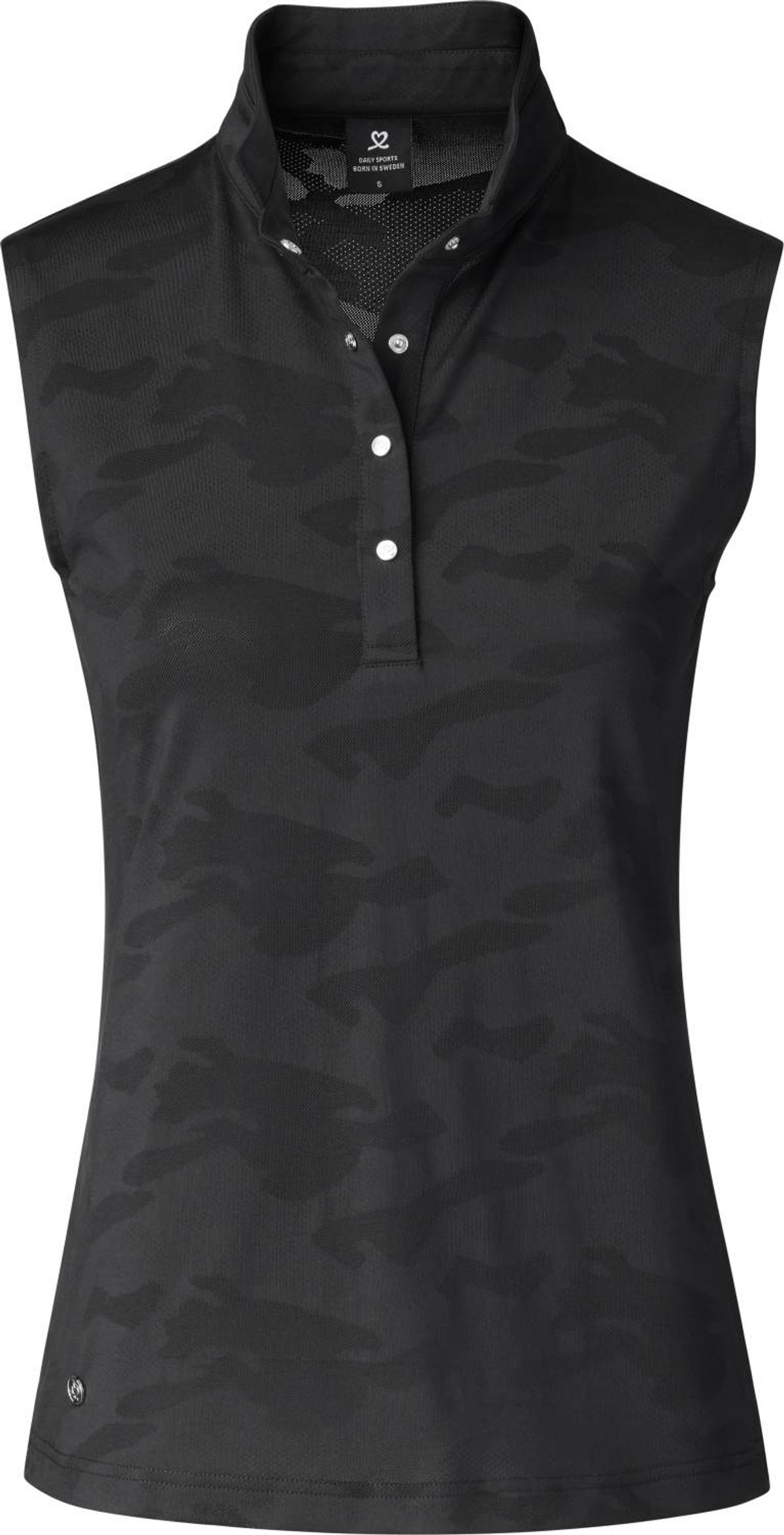 Daily Sports Jess Dame Poloshirt - Black - Str. XXL