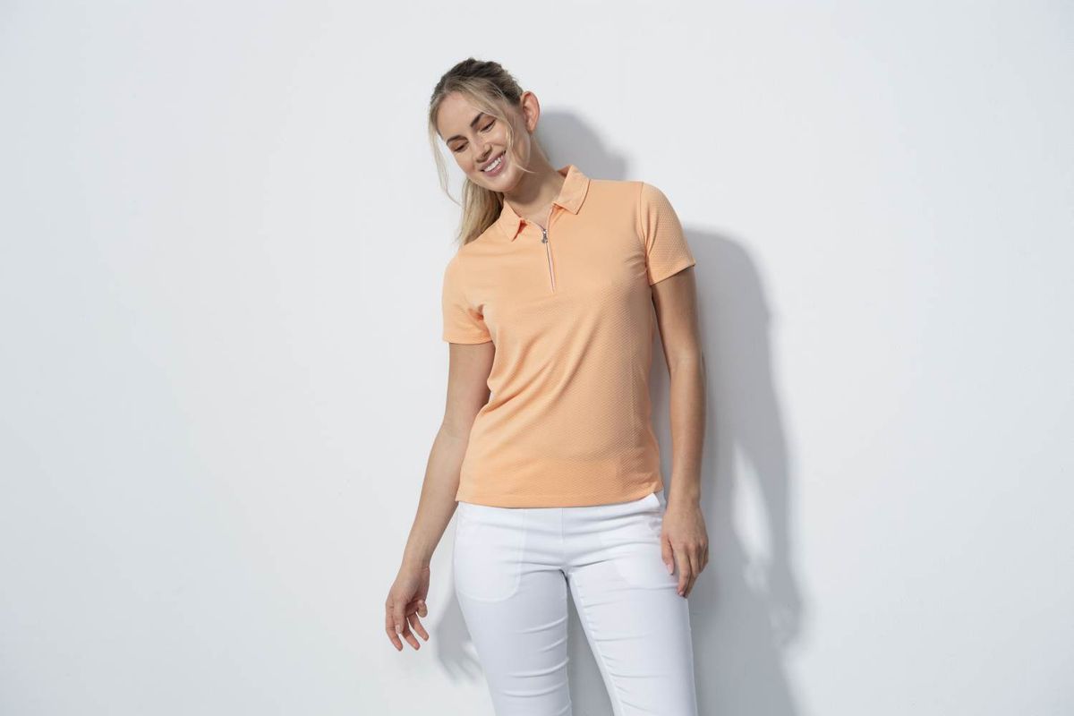 Daily Sports Peoria Dame Poloshirt - Kumquat - Str. M