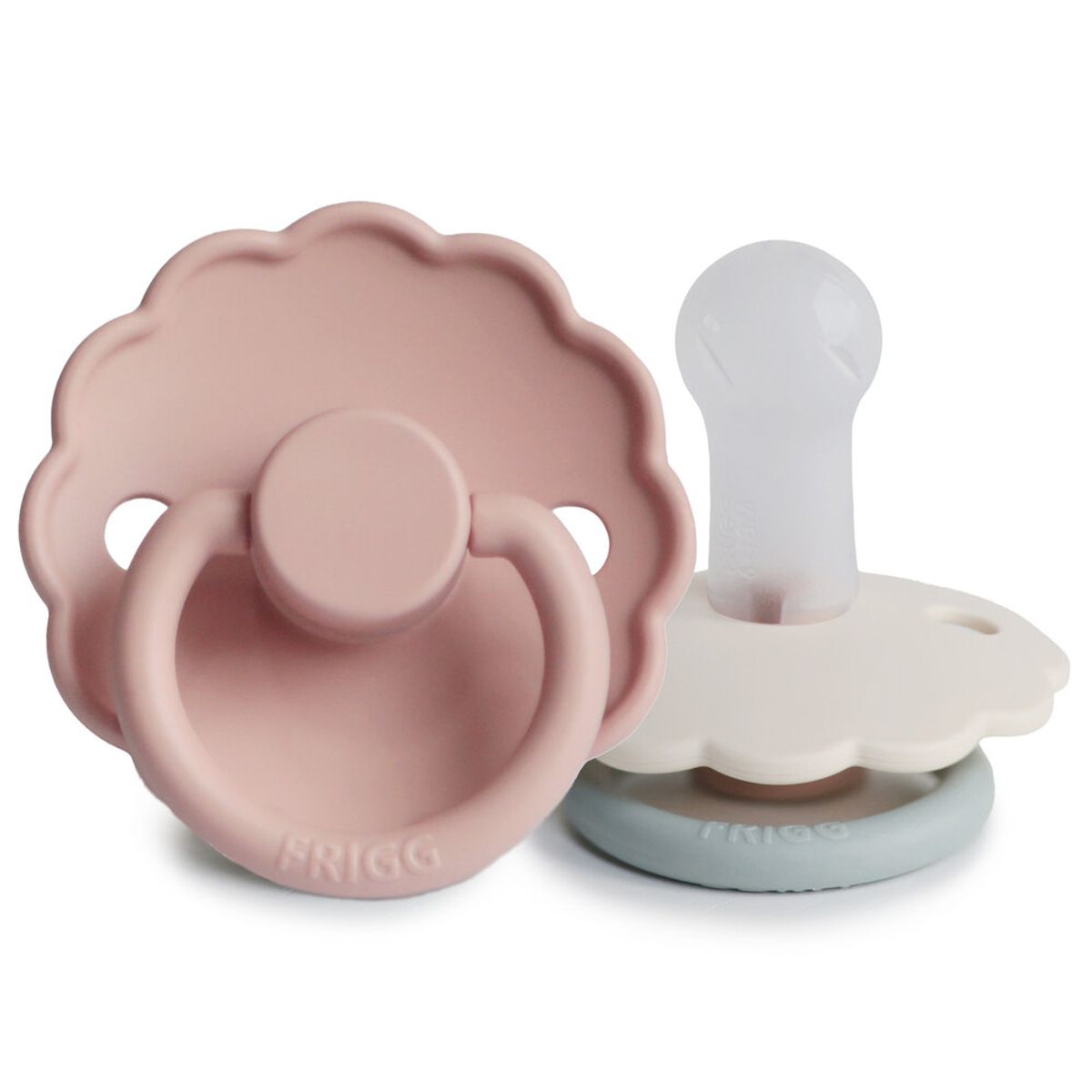 Daisy Silicone 2-Pk Blush/Cotton candy str 2