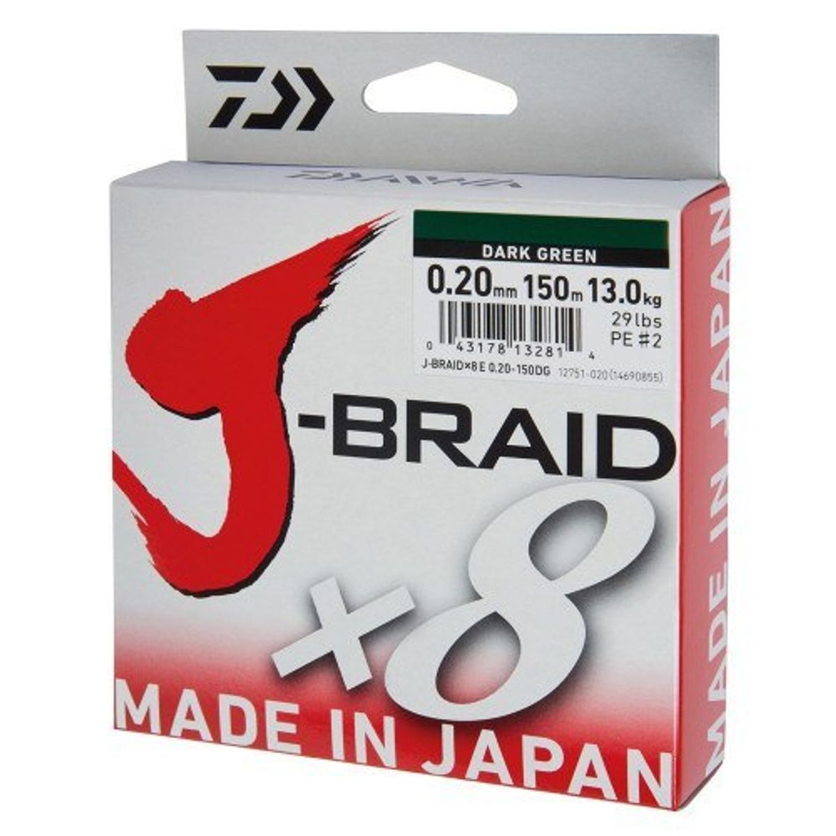 Daiwa J-Braid X8 150m