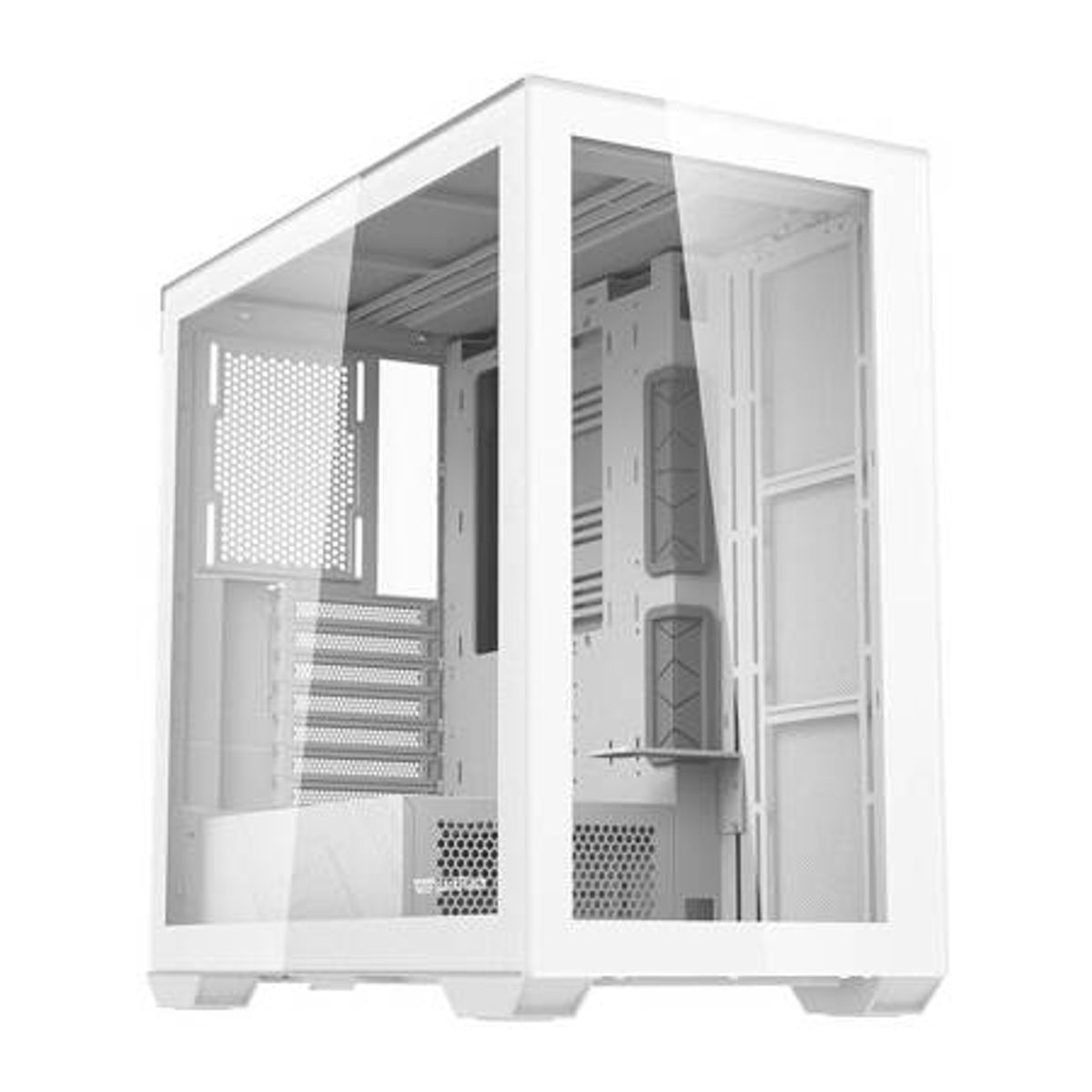 Dakflash DLX4000 Computer kabinet glas (hvid)