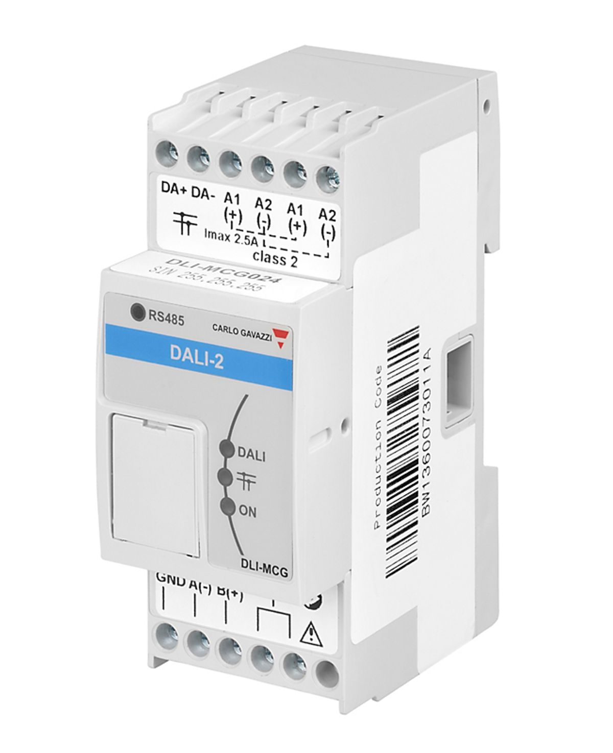 Dali-2 Sub-Master gateway og strømforsyning