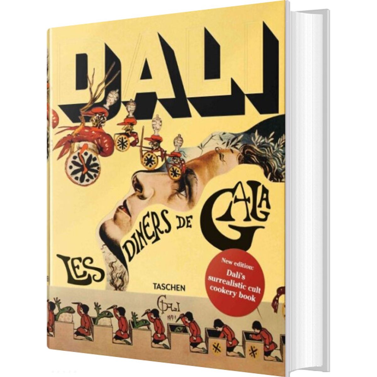 Dali: Les Diners De Gala - Salvador Dalí - English Book