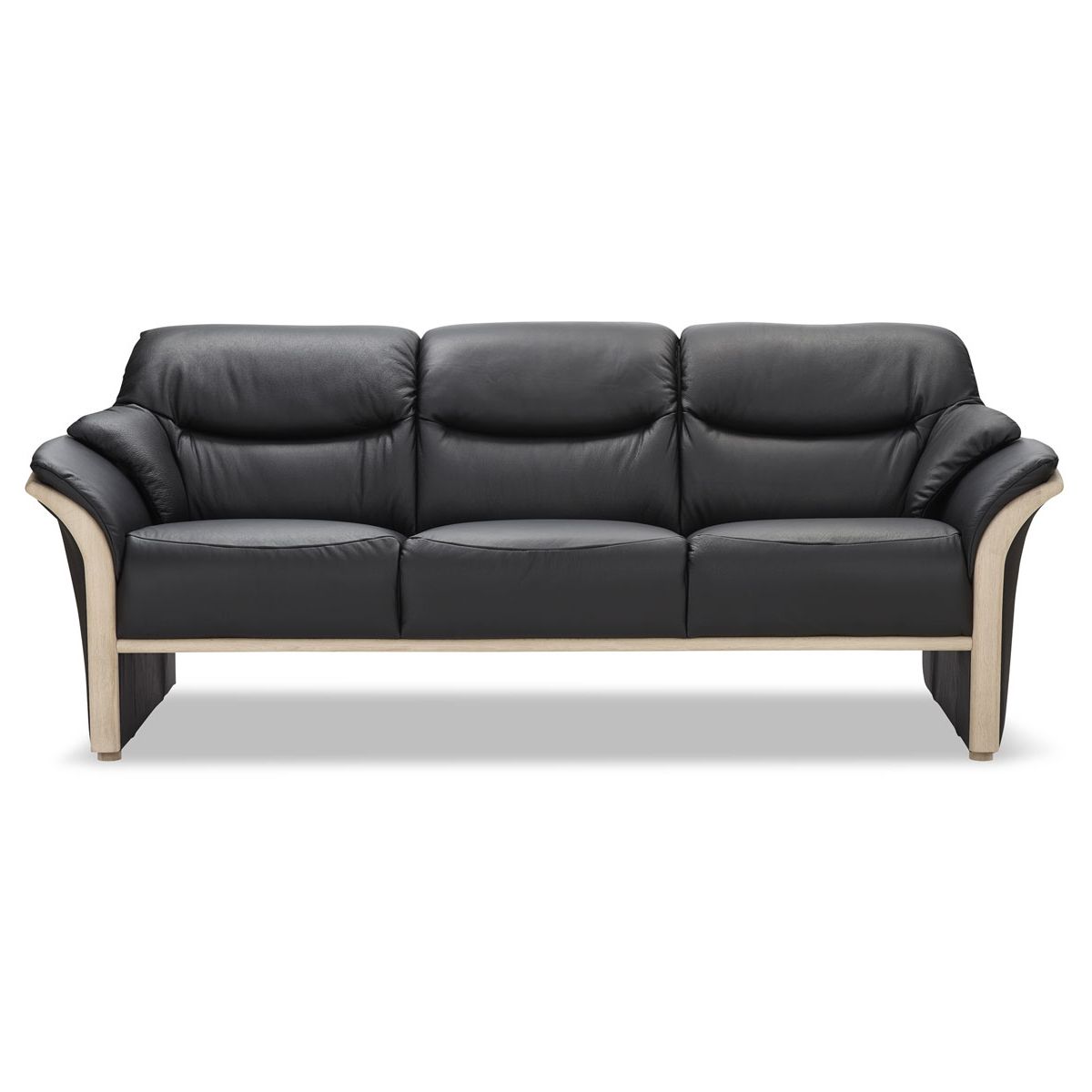 Dalton 3. pers. sofa - okselæder