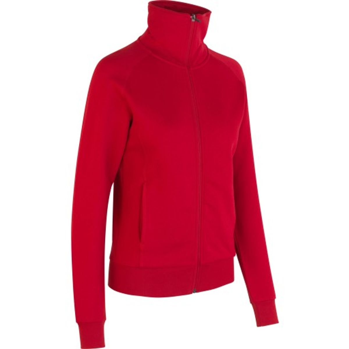 DAME CARDIGAN SWEATSHIRT RØD 2