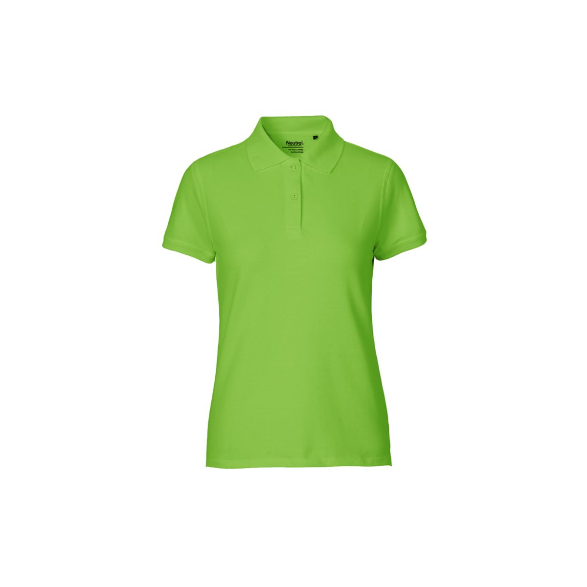 Dame Classic Polo Neutral O22980 str. L Lime