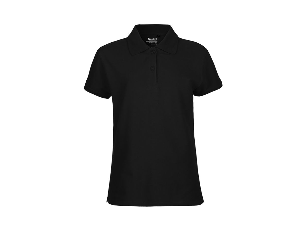 Dame Classic Polo Neutral O22980 str. S Sort