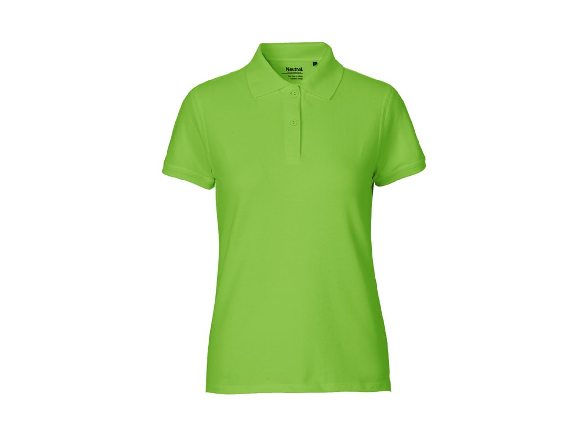 Dame Classic Polo Neutral O22980 str. XL Lime