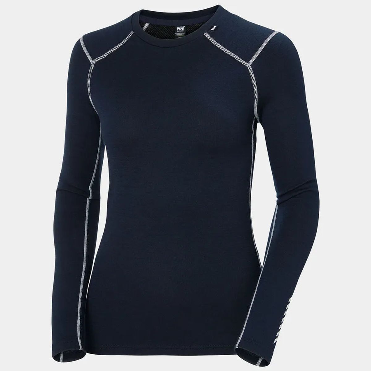 Dame LIFA® Merino Midweight Crew Base Layer, Navy / XS