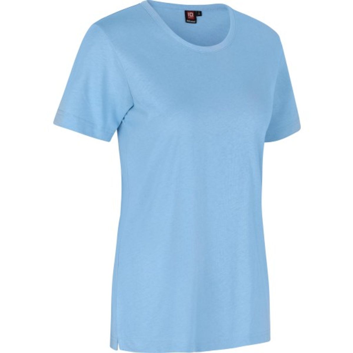 DAME T-SHIRT 0312, LYS BLÅ, L