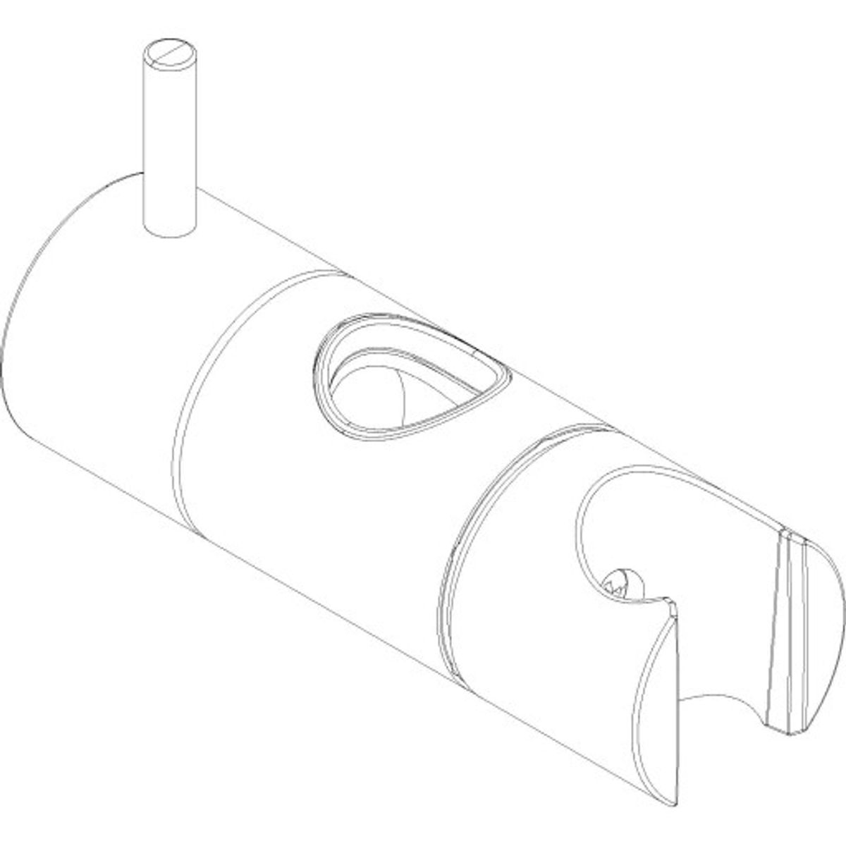 Damixa glider til Ø21mm stang