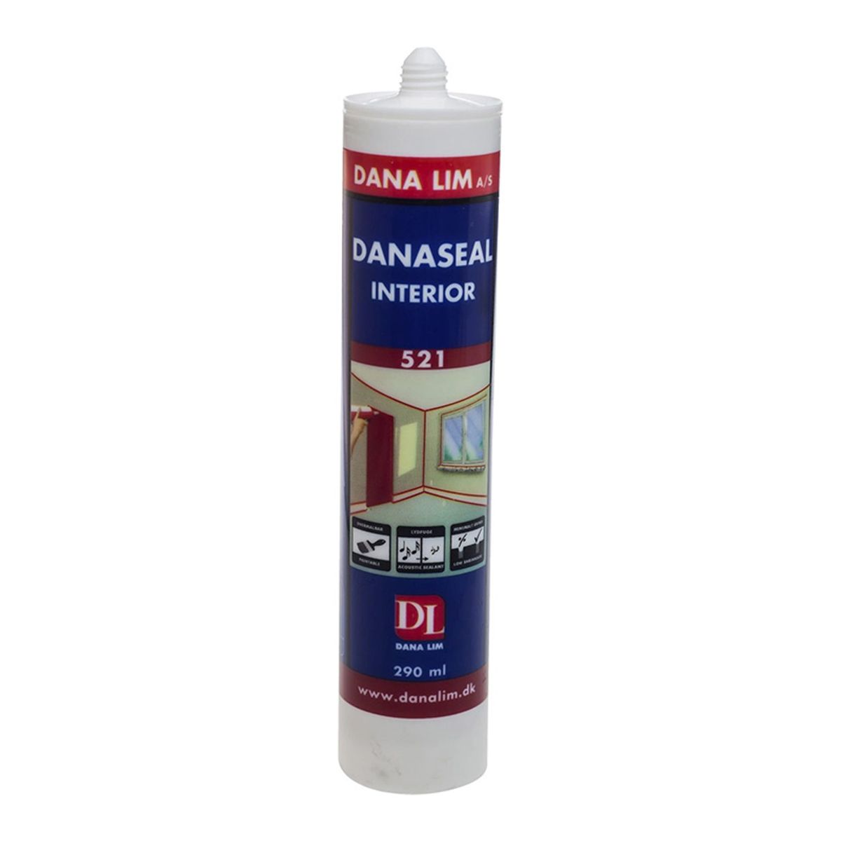 Dana Lim Danaseal Hybrid Hvid 521, 290 ml