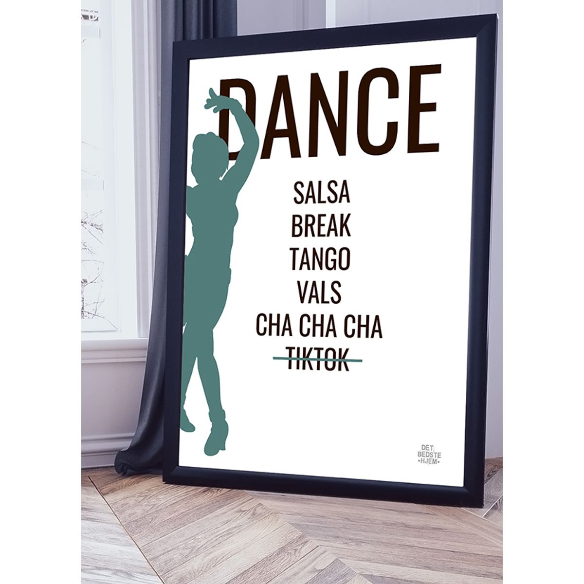 Dance-plakat - Download PDF og print selv i mange formater kr. 299