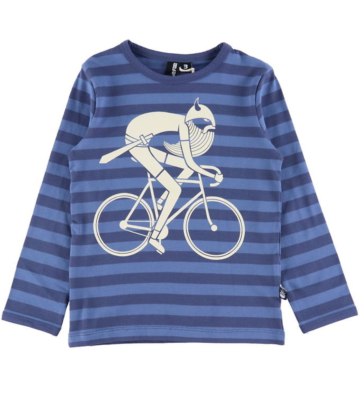 Danefæ Bluse - Danenorthpole - Grey Marine/Cold Blue Biking Viki