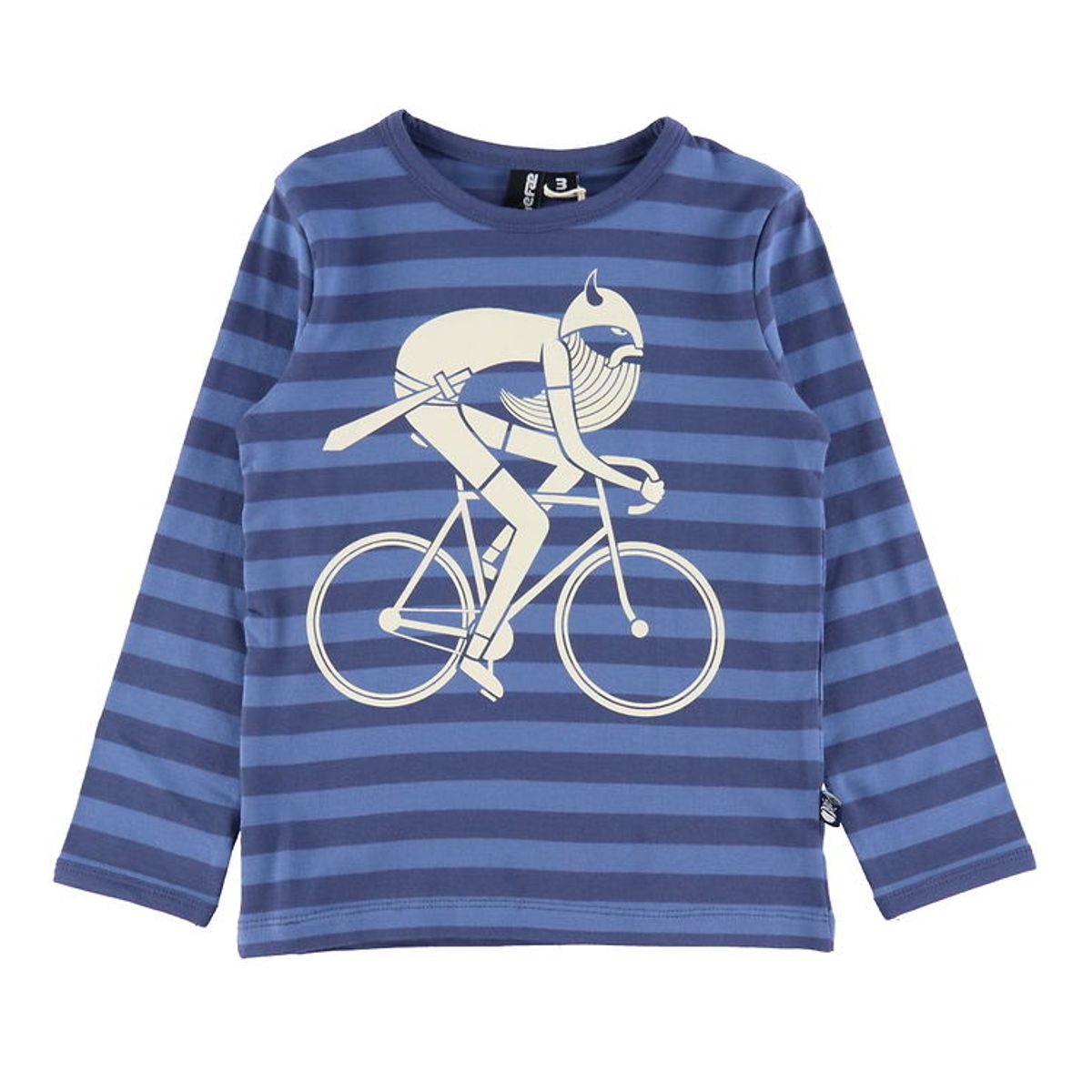 Danefæ Bluse - Danenorthpole - Grey Marine/Cold Blue Biking Viki