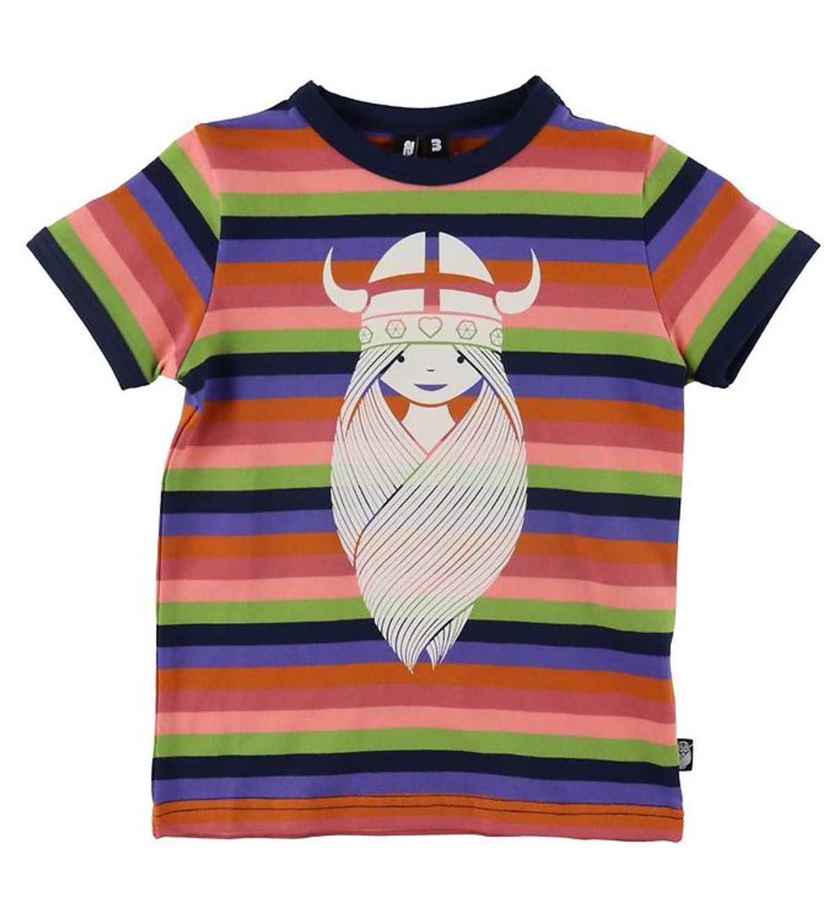 Danefæ T-shirt - Danerainbow Ringer - Gardengnome FREJA