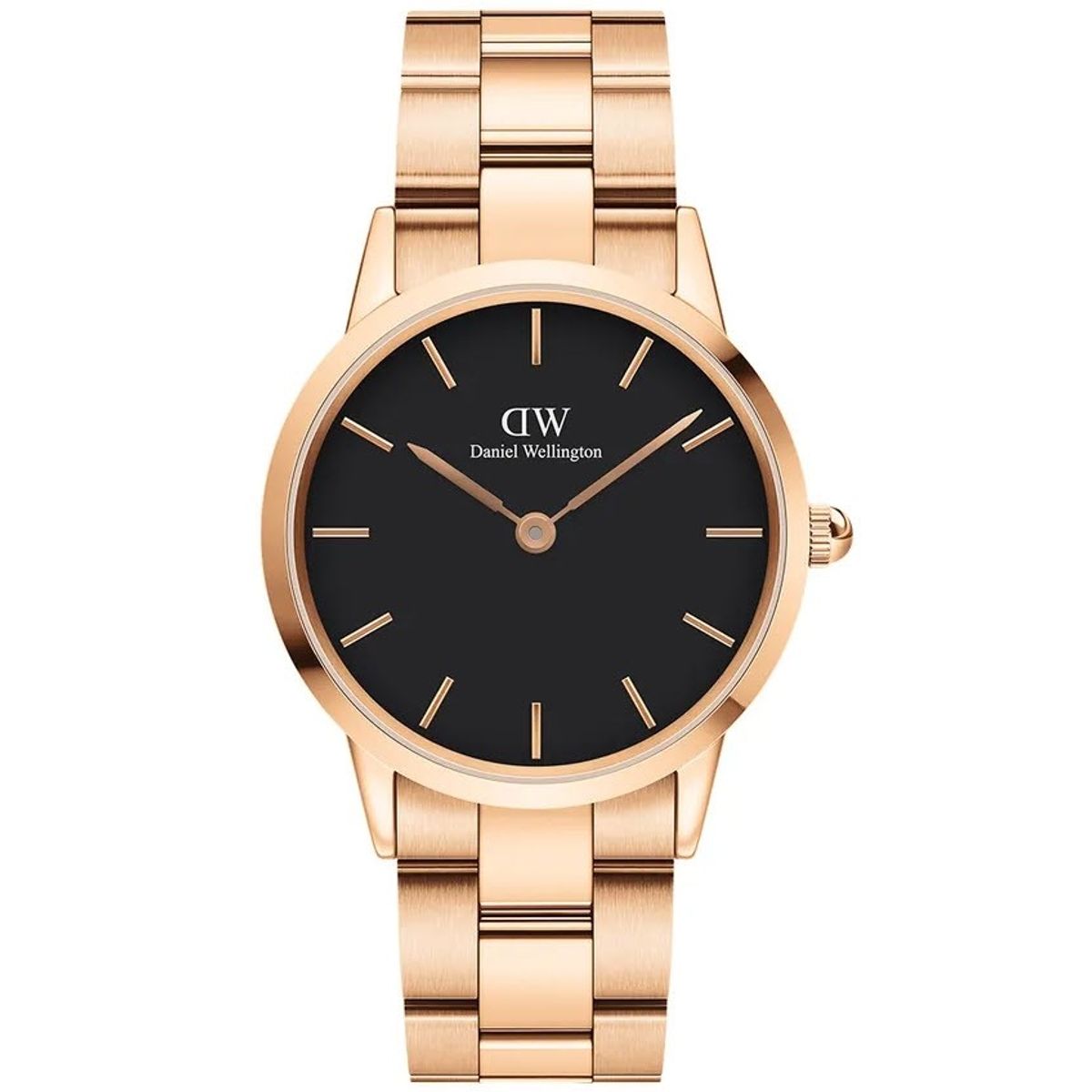 Daniel Wellington Iconic Link 36MM Rose Black Ur til Dame ADW00100210