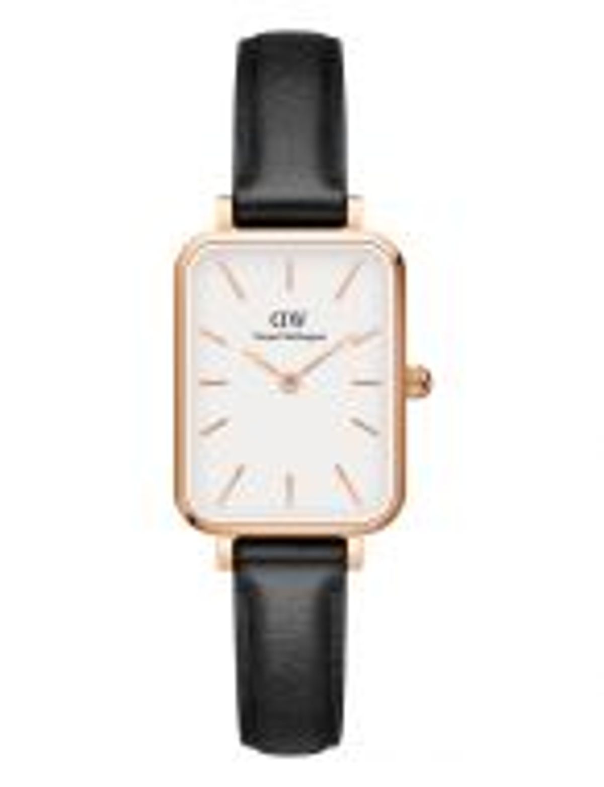 Daniel Wellington Quadro Sheffield Rose Gold White ADW00100434 Ur til Dame