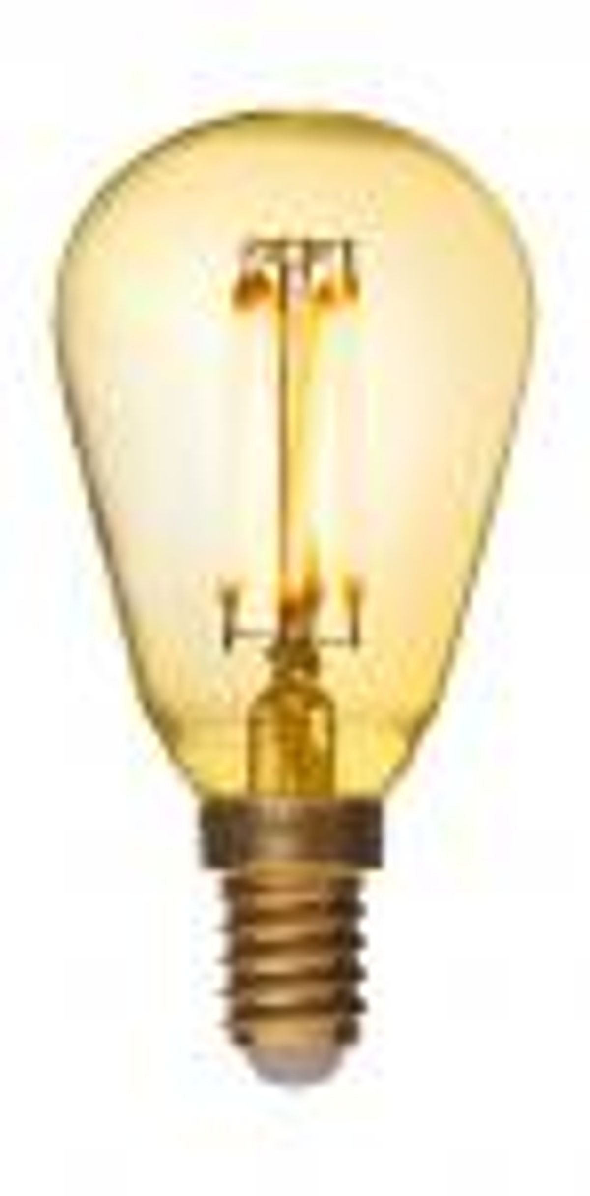 DANLAMP LED Mini Edison Gold 1,5W E14 90lm 920