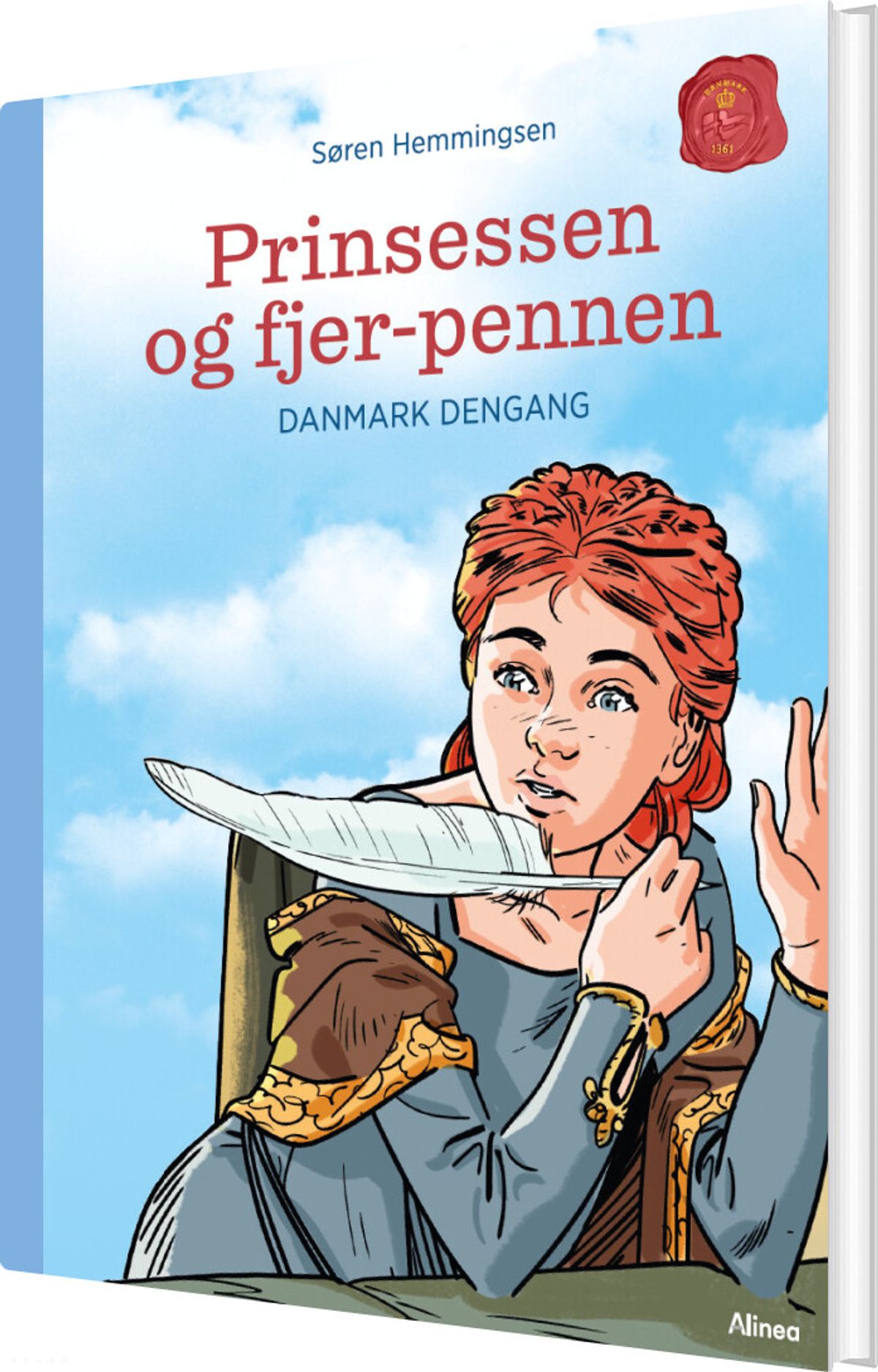 Danmark Dengang 5 - Prinsessen Og Fjerpennen, Blå Læseklub - Søren Elmerdahl Hemmingsen - Bog