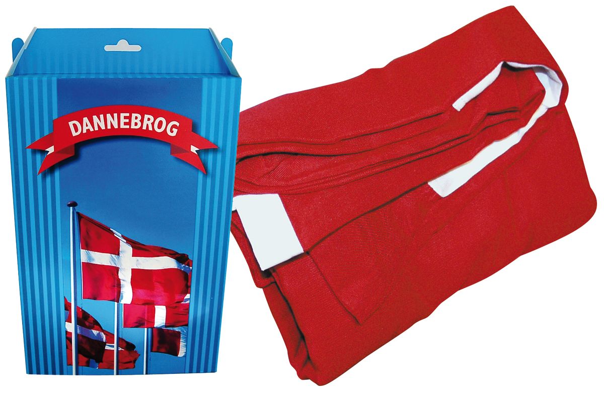 Dannebrog Flag 114x150 Cm til 6 M stang