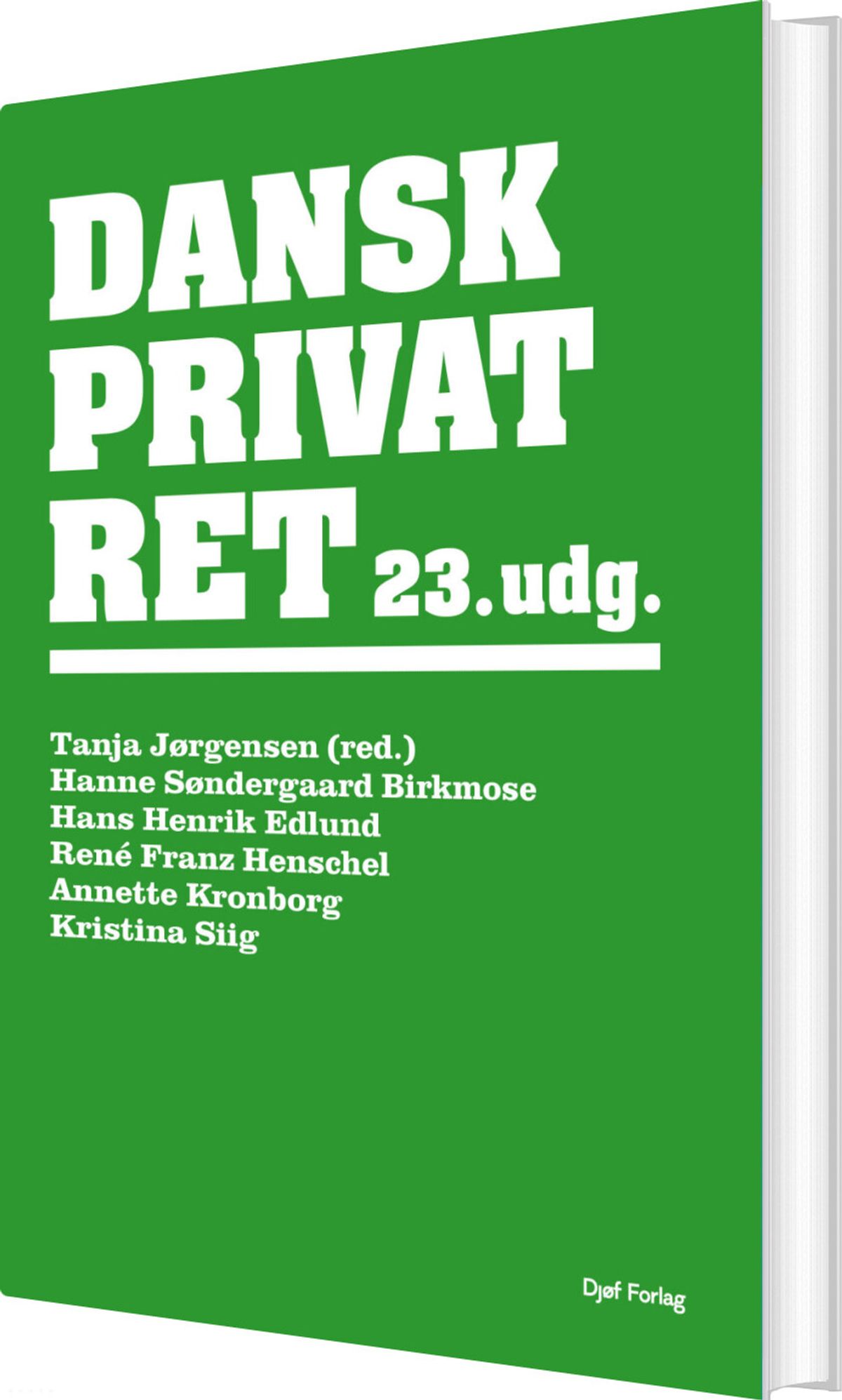 Dansk Privatret - Peter Arnt Nielsen - Bog