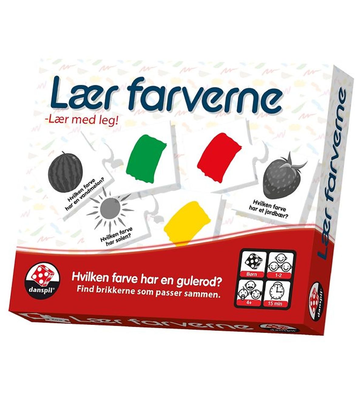 Danspil Spil - Lær Farverne