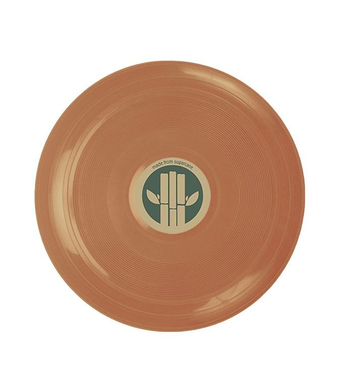 Dantoy BIO Plastic Frisbee - Ø22 cm - Støvet Orange