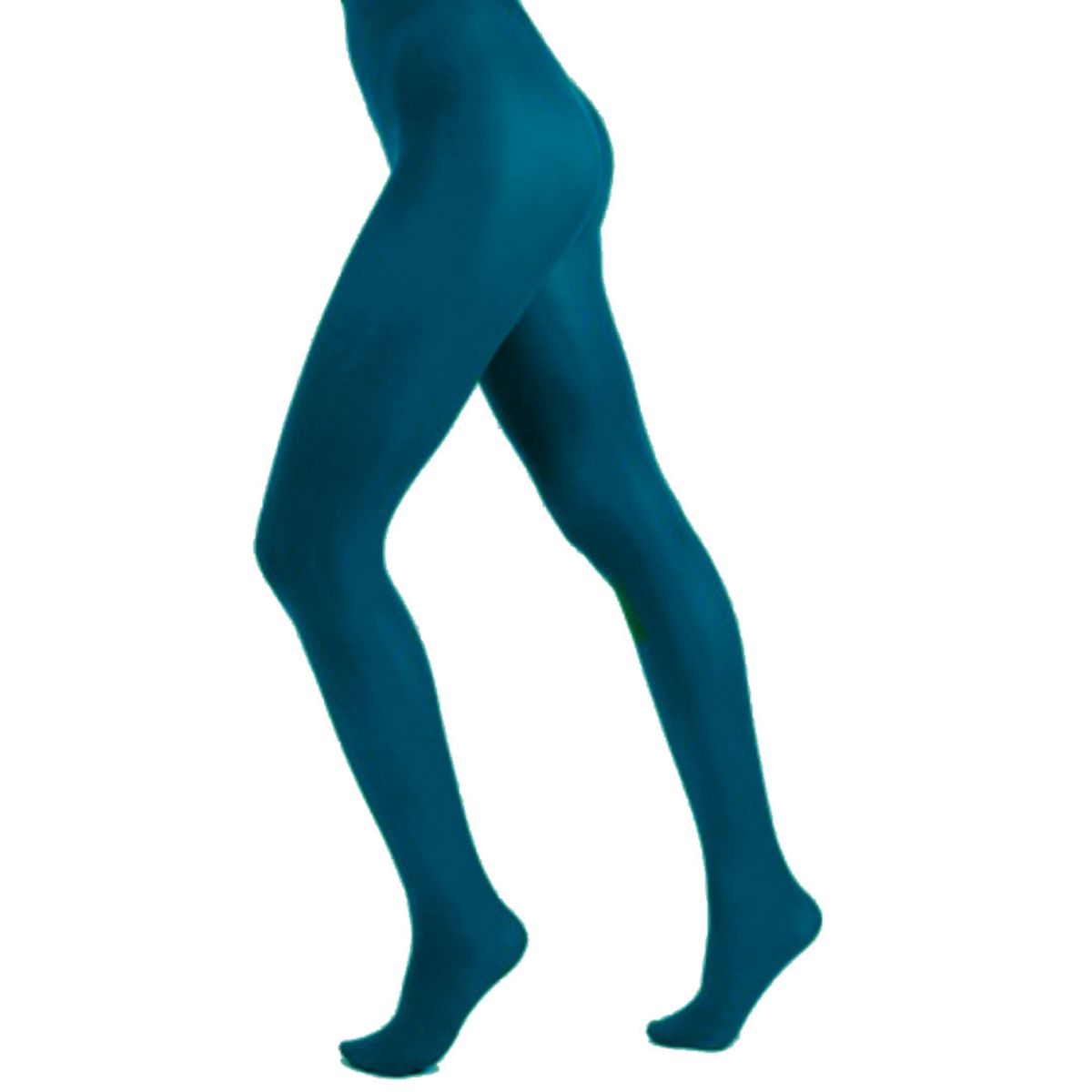 Dark Teal 50 Denier Curvy Super Stretch Strømpebukser