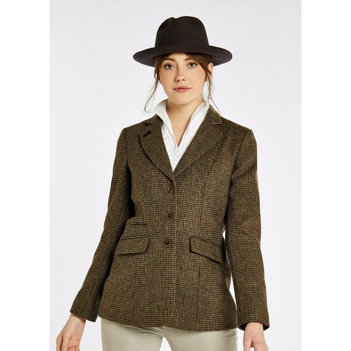 Darkhedge Ladies Tweed Jacket - Heath - 38 (UK12)