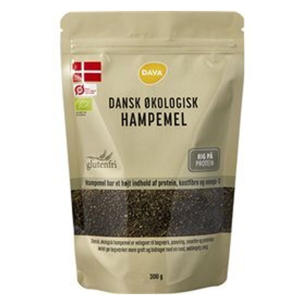 DAVA hampemel Ø, 300g.