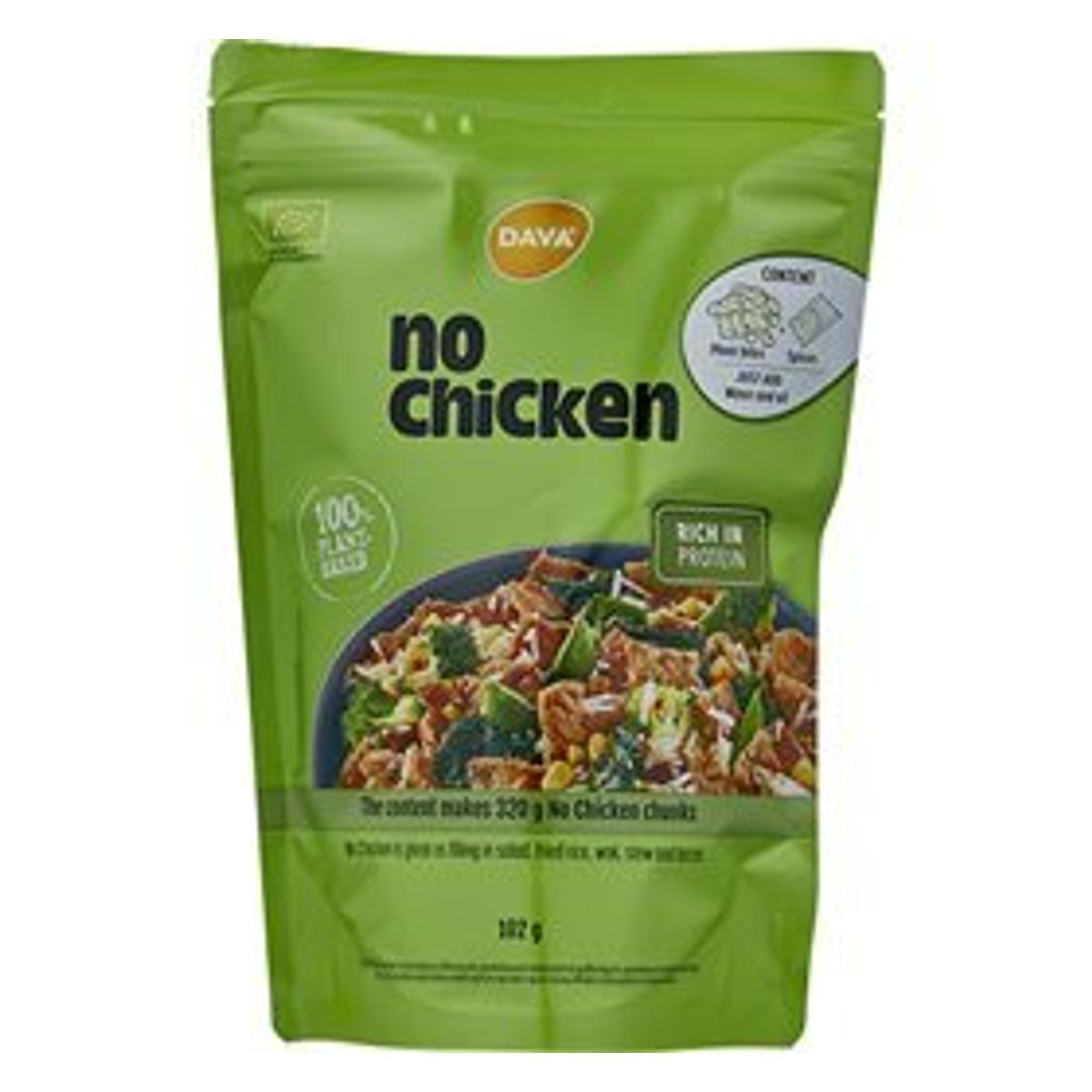 DAVA No Chicken Ø, 102g.