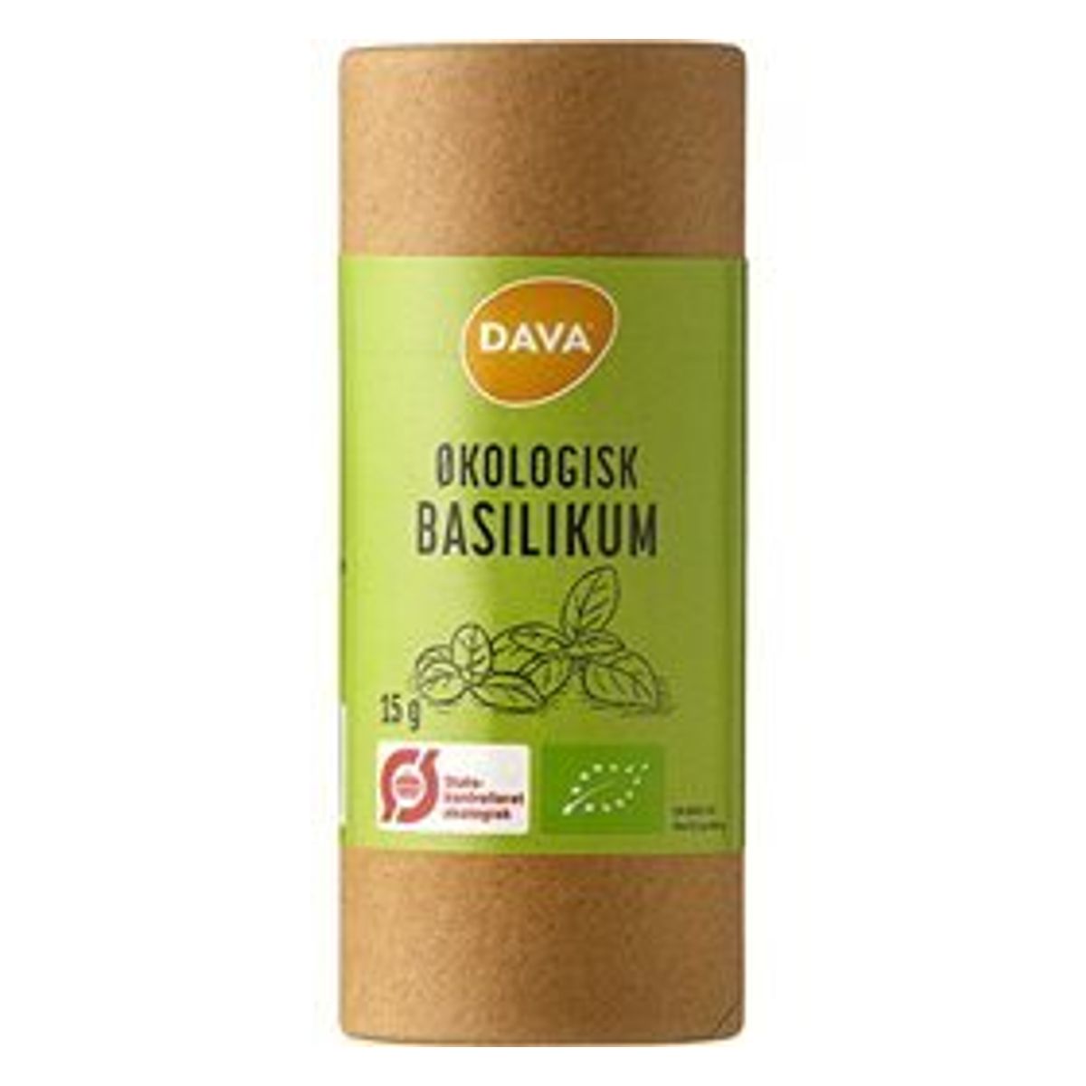 DAVA øko basilikum Ø, 15g.