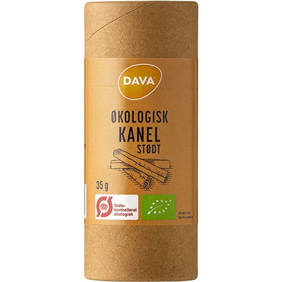 DAVA øko kanel, stødt Økologisk - 35 gram