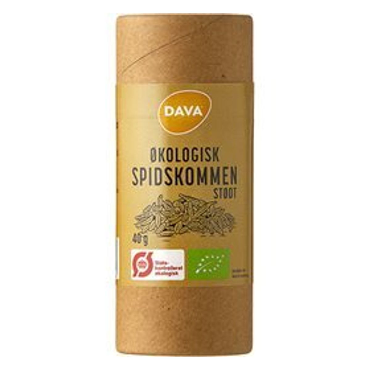 DAVA øko spidskommen, stødt Ø, 40g.