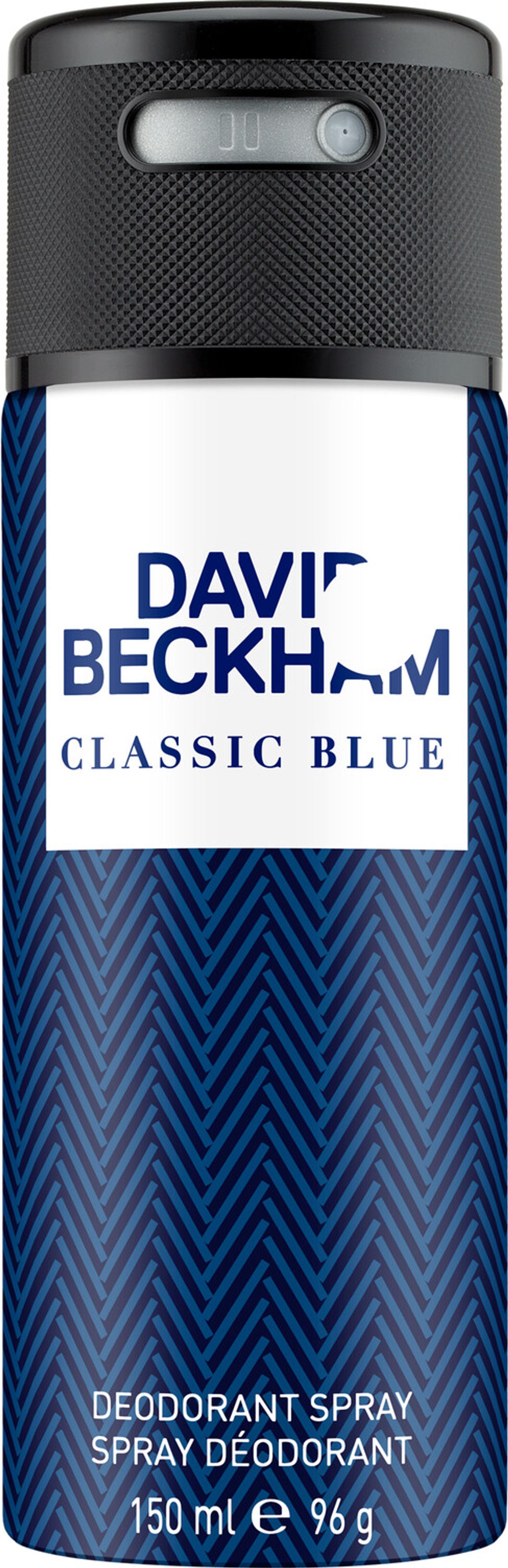 David Beckham Classic Blue - Deodorant Spray - 150 Ml.