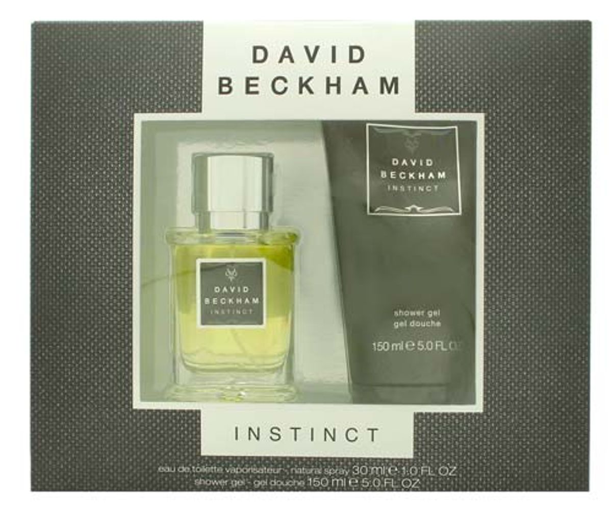 David Beckham Instinct Gaveæske - Eau de Toilette 30ml + Shower Gel 150ml