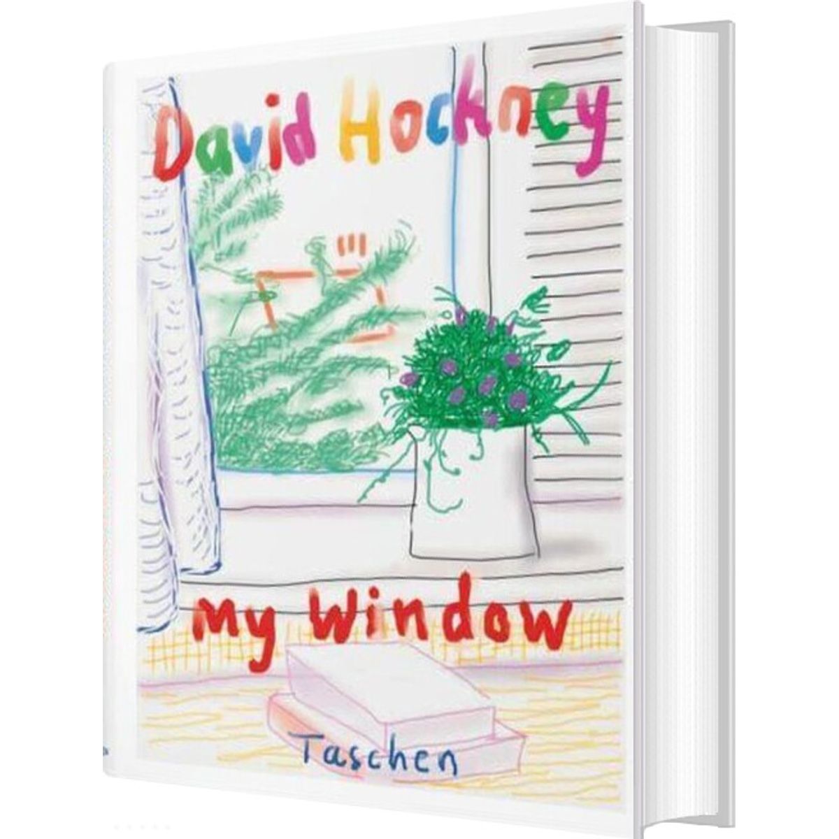 David Hockney. My Window - David Hockney - English Book