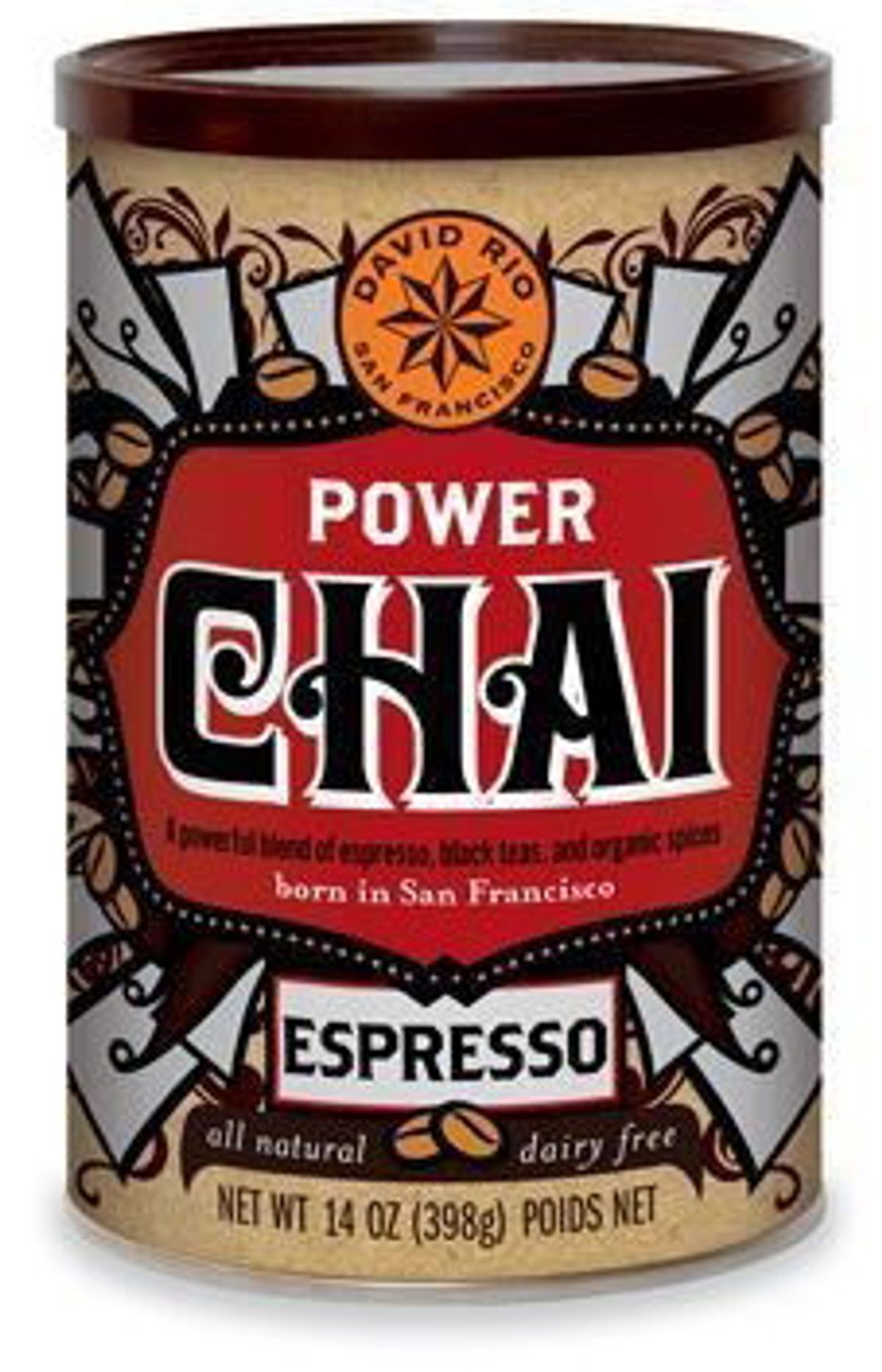 David Rio Power Espresso Chai 398g