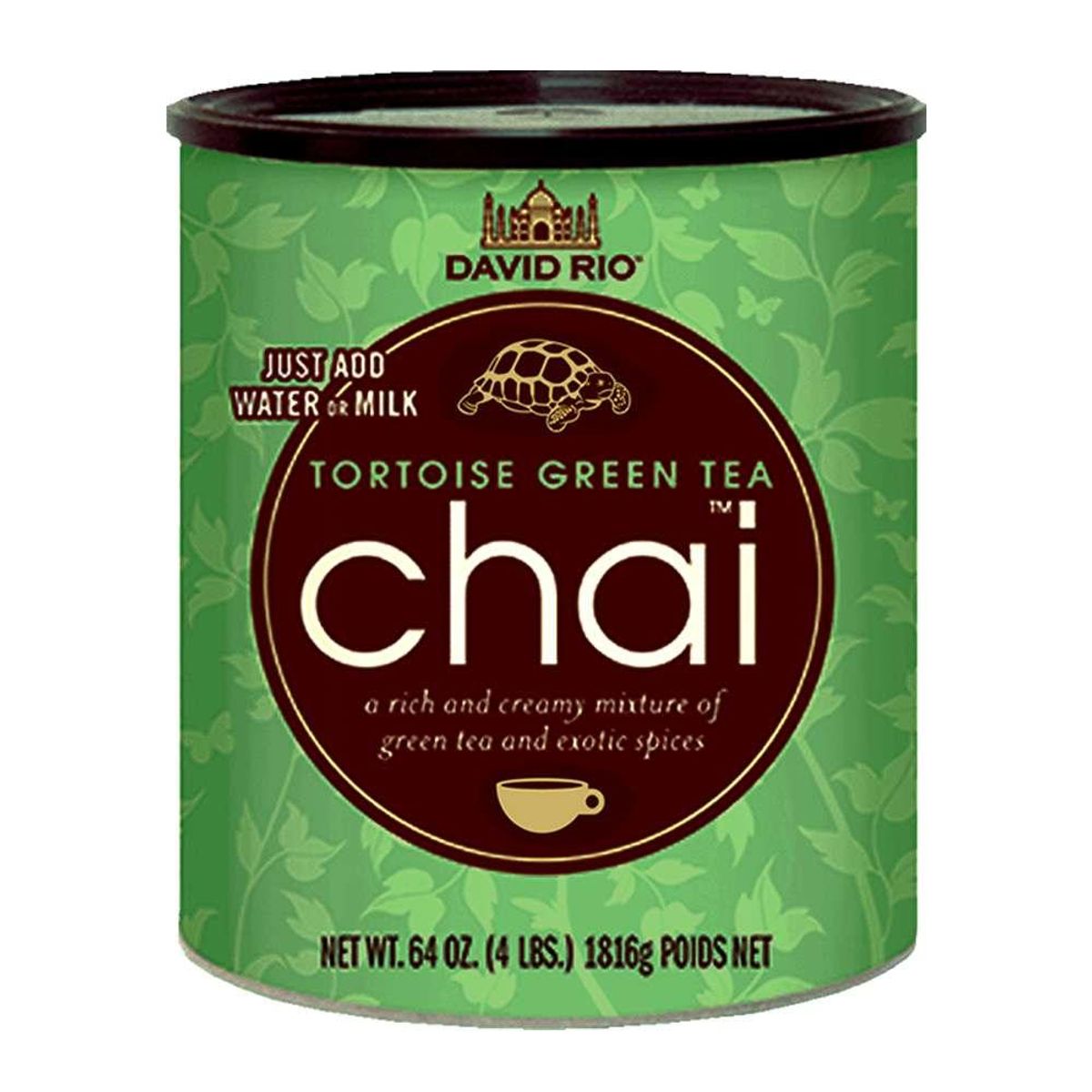 David Rio Tortoise Green Tea Chai 1,816 Kg.