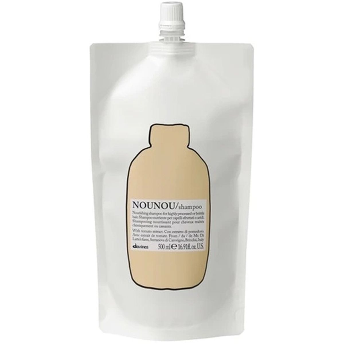 Davines Essential Nounou Shampoo, 500 ml Refill