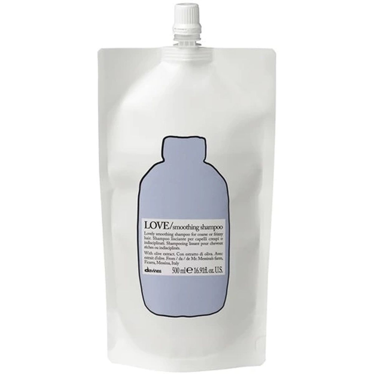 Davines LOVE Smoothing Shampoo Refill 500 ml