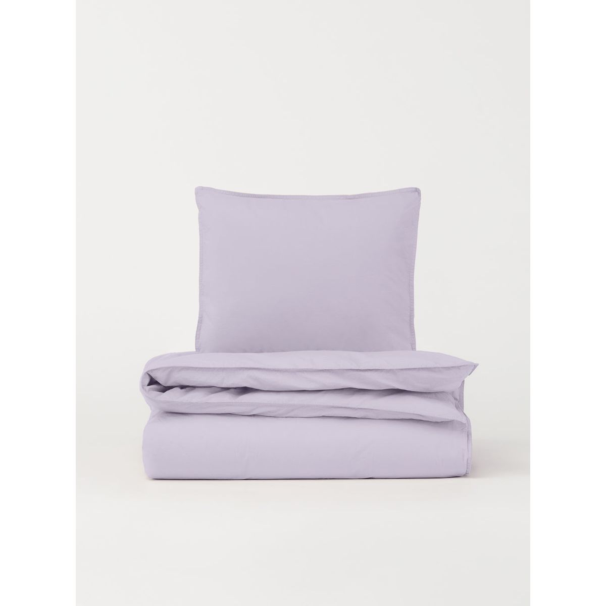 DAWN Percale Faconlagen (180x200x35) - Lavender Mist - 100% økologisk bomuld - Lavendel