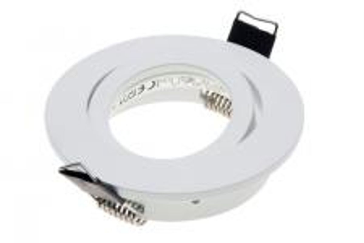 Daxtor Alu Line Ø85 230V downlight eloxeret - Mat hvid