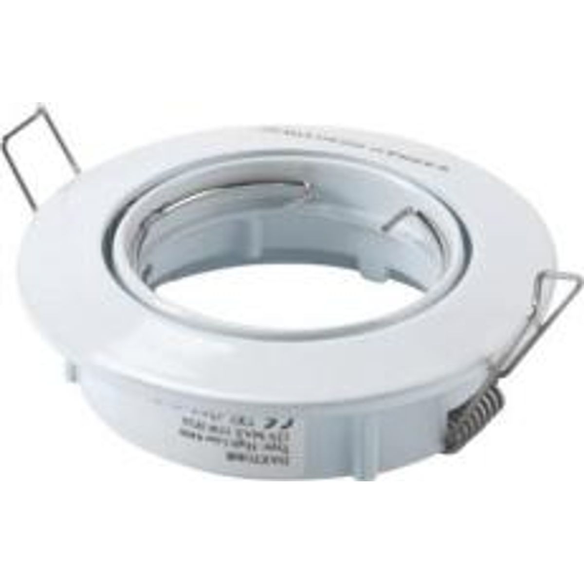 Daxtor Downlight ø84mm 12v 20w hvid f/Easy 2-Light MR16 12v bagdåse