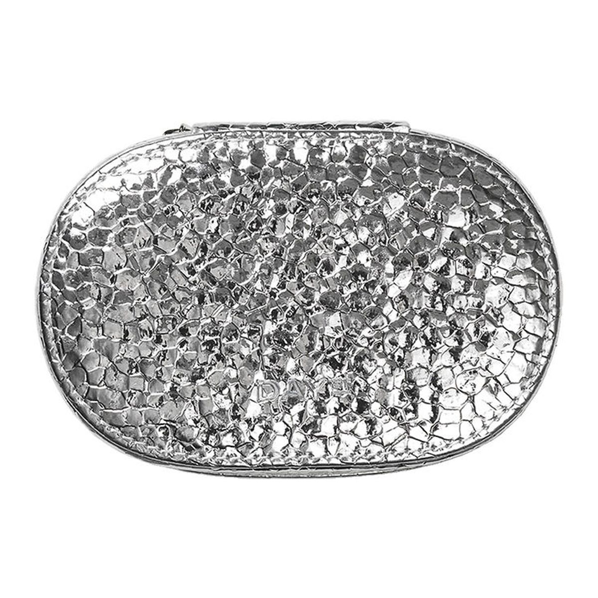 DAY ET Smykkeskrin - Disco Jewelry Zip Oval - Silver