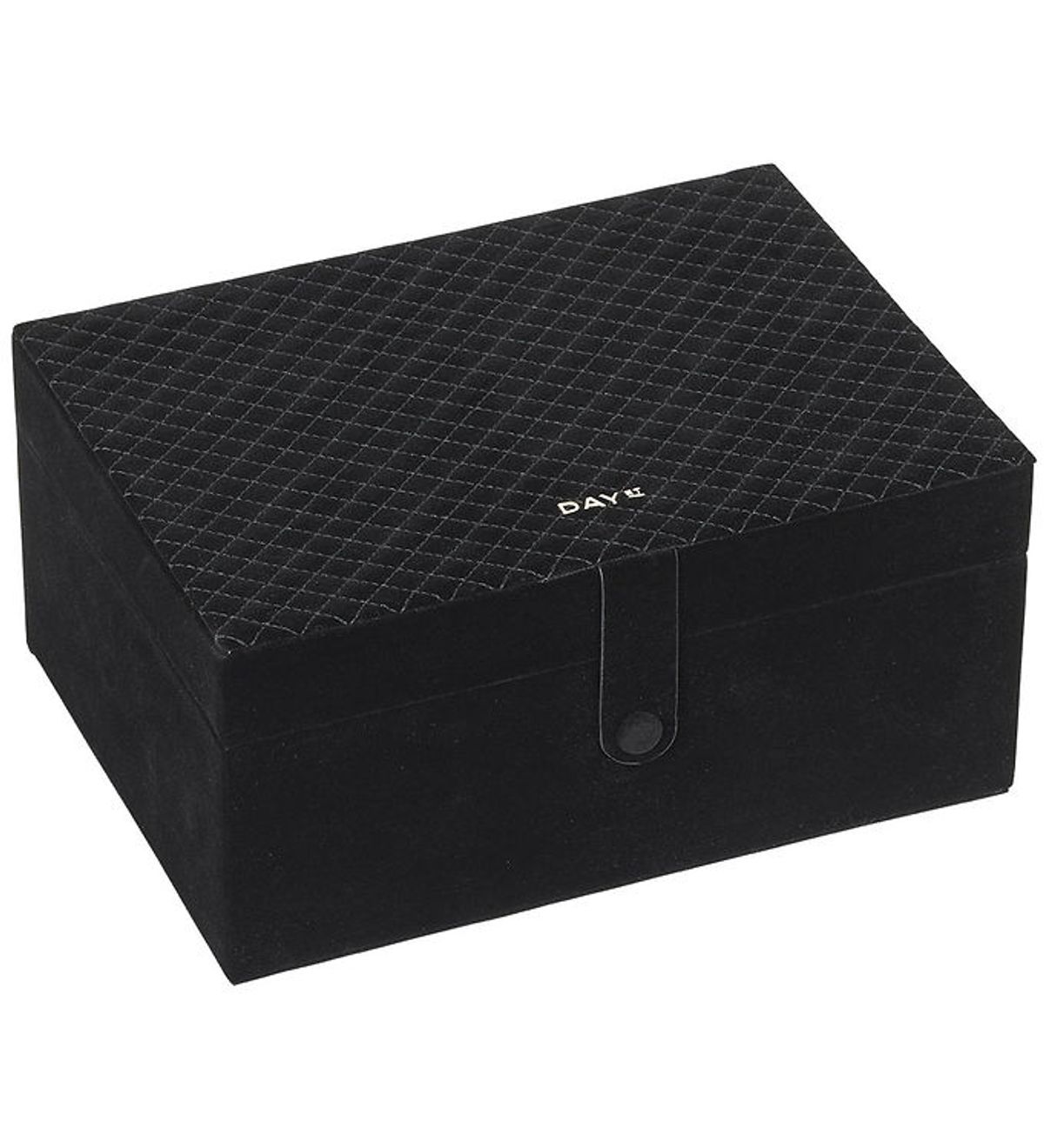 DAY ET Smykkeskrin - Q Jewelry Box Big - 24,5x18x11,5 cm - Sort